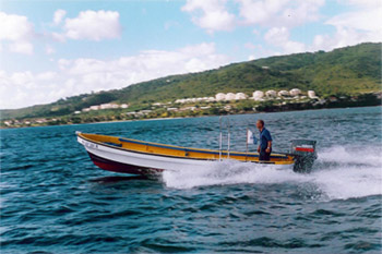 'LE SULTAN', le premier bateau de Sainte-Luce Plonge