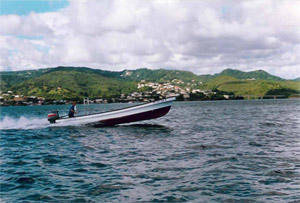 'LE SULTAN', le premier bateau de Sainte-Luce Plonge